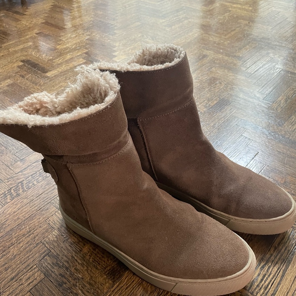 Cougar Brown Winter Boots with Plush Lining (Waterproof!)